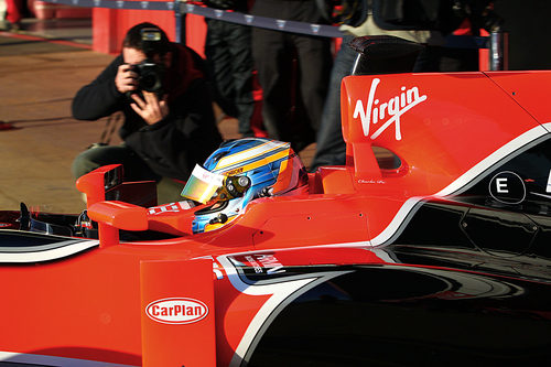 Charles Pic al volante del Marussia de 2011