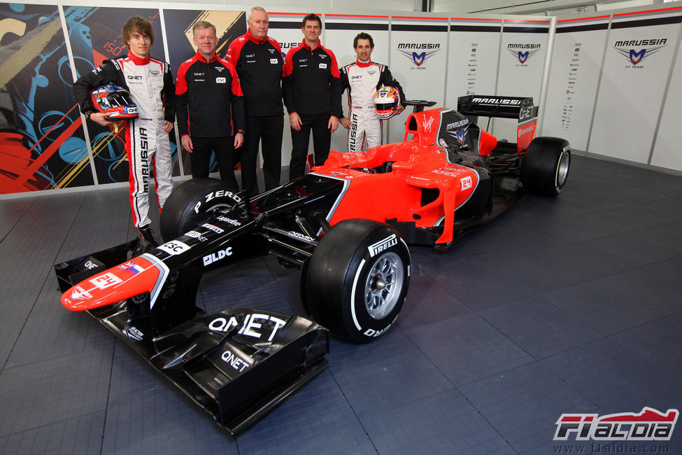 Marussia MR01 de 2012