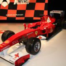 La maqueta del Ferrari en Antena 3