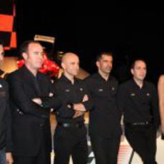 Equipo de Antena 3 para la F1 de 2012