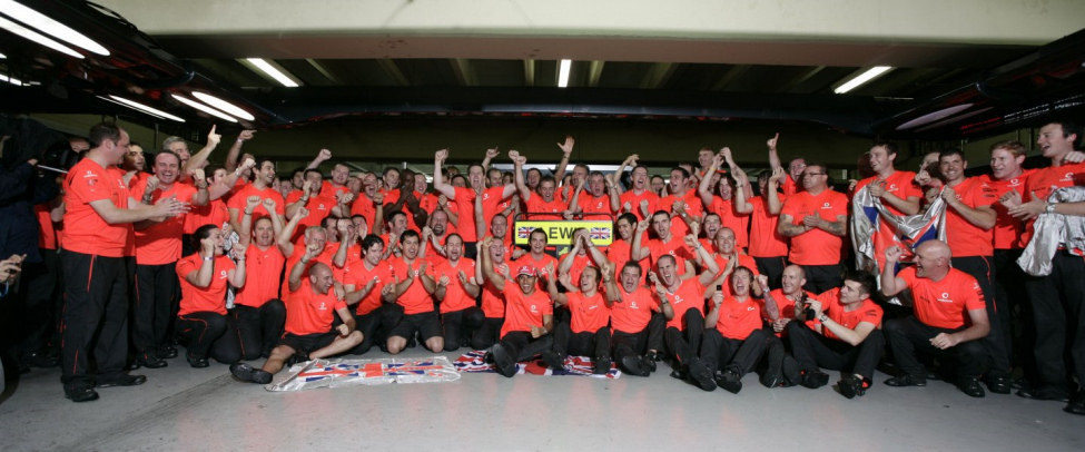 Foto de equipo de McLaren