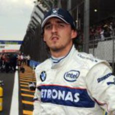 Kubica no se fia del tiempo