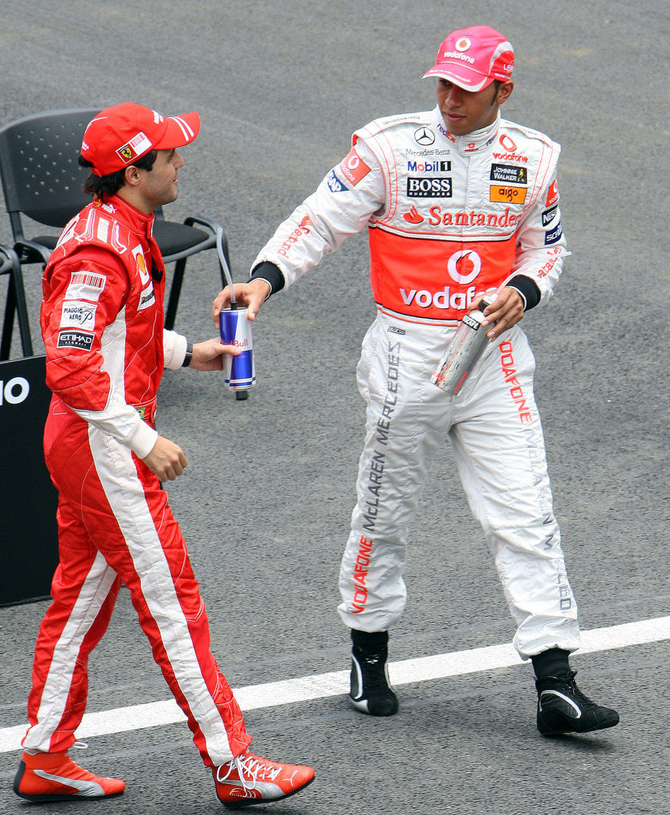 Massa y Hamilton