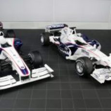 El BMW Sauber F1.09 y el BMW Sauber F1.08