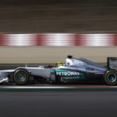 Rosberg da el máximo con su W03