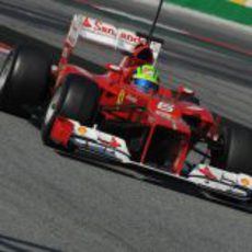 Felipe Massa a bordo del F2012