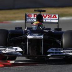 Pastor Maldonado sigue sacando el máximo de su FW34