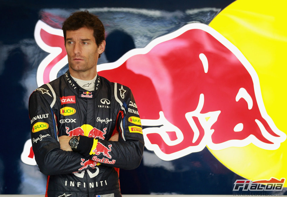 Mark Webber ante la temporada 2012 de F1