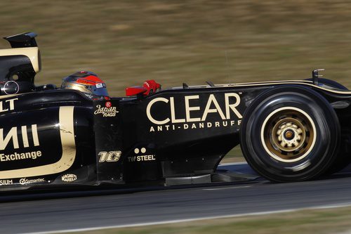 Lateral del Lotus E20