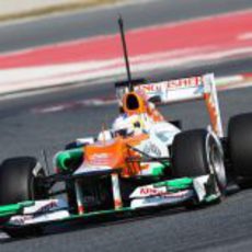 Paul di Resta rueda con el Force India VJM05