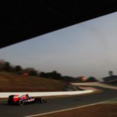 Ricciardo rueda en los test de Barcelona con el STR7