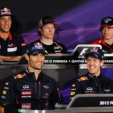 Rueda de prensa de la FIA en jueves en el GP de Australia 2012