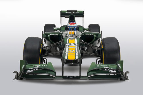 CT01 de Caterham, de frente