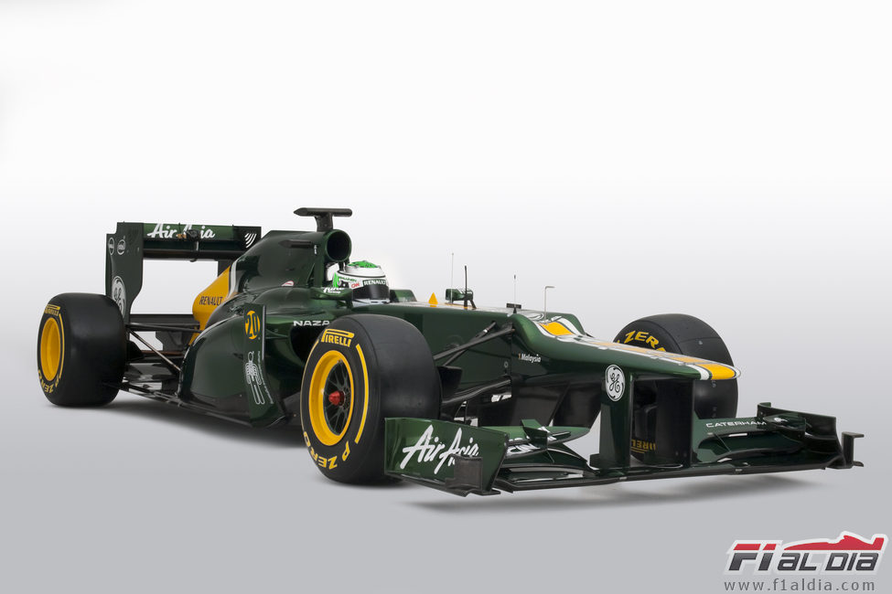 CT01, el coche de Caterham para la temporada 2012