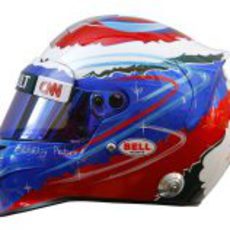 Casco de Vitaly Petrov para 2012