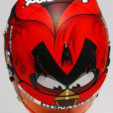 Nuevo casco de Heikki Kovalainen para 2012 (superior)