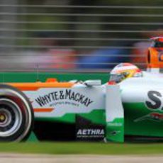 Paul di Resta a bordo de su VJM05