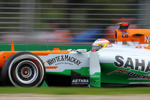 Paul di Resta a bordo de su VJM05