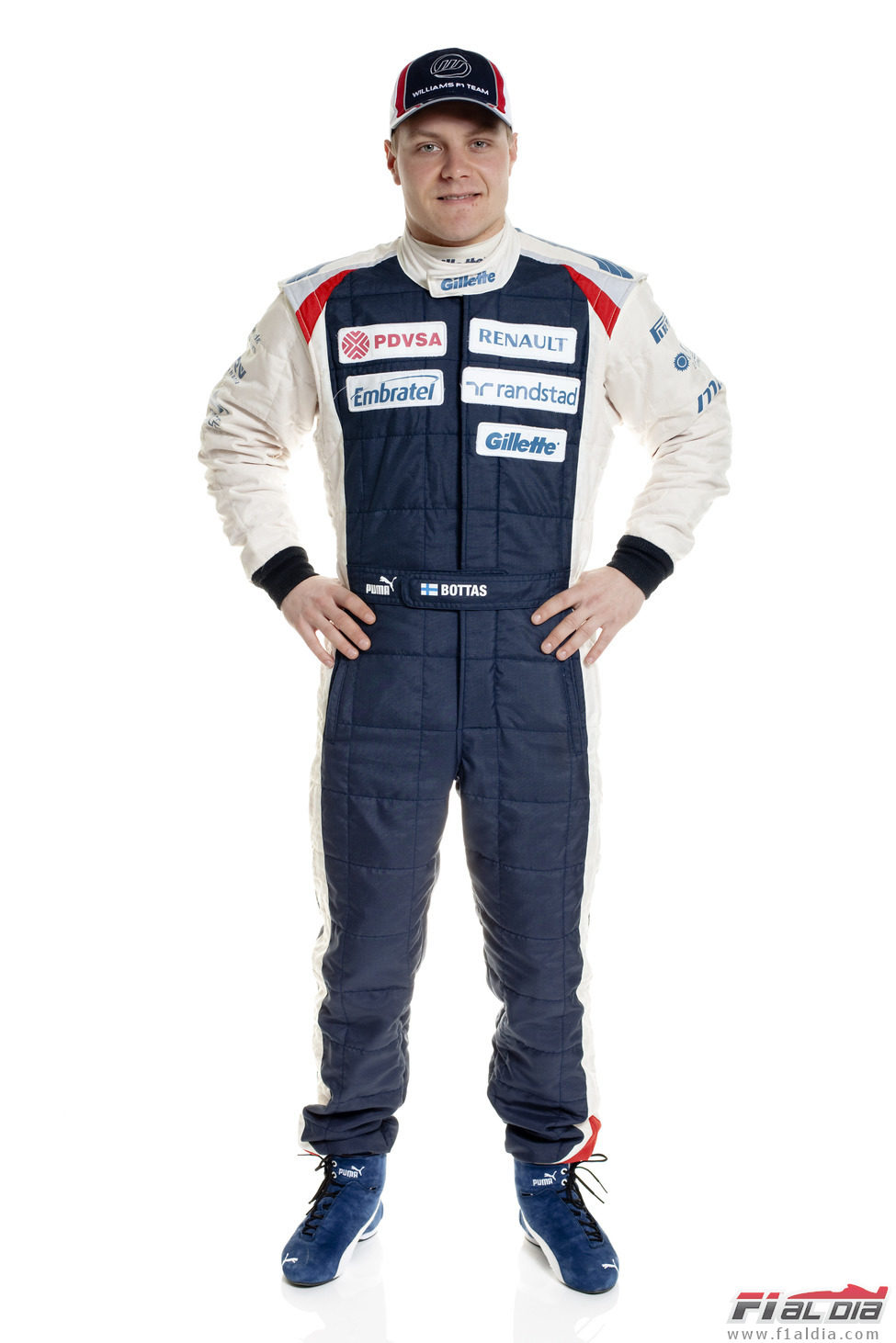 Valtteri Bottas, piloto probador de Williams para 2012