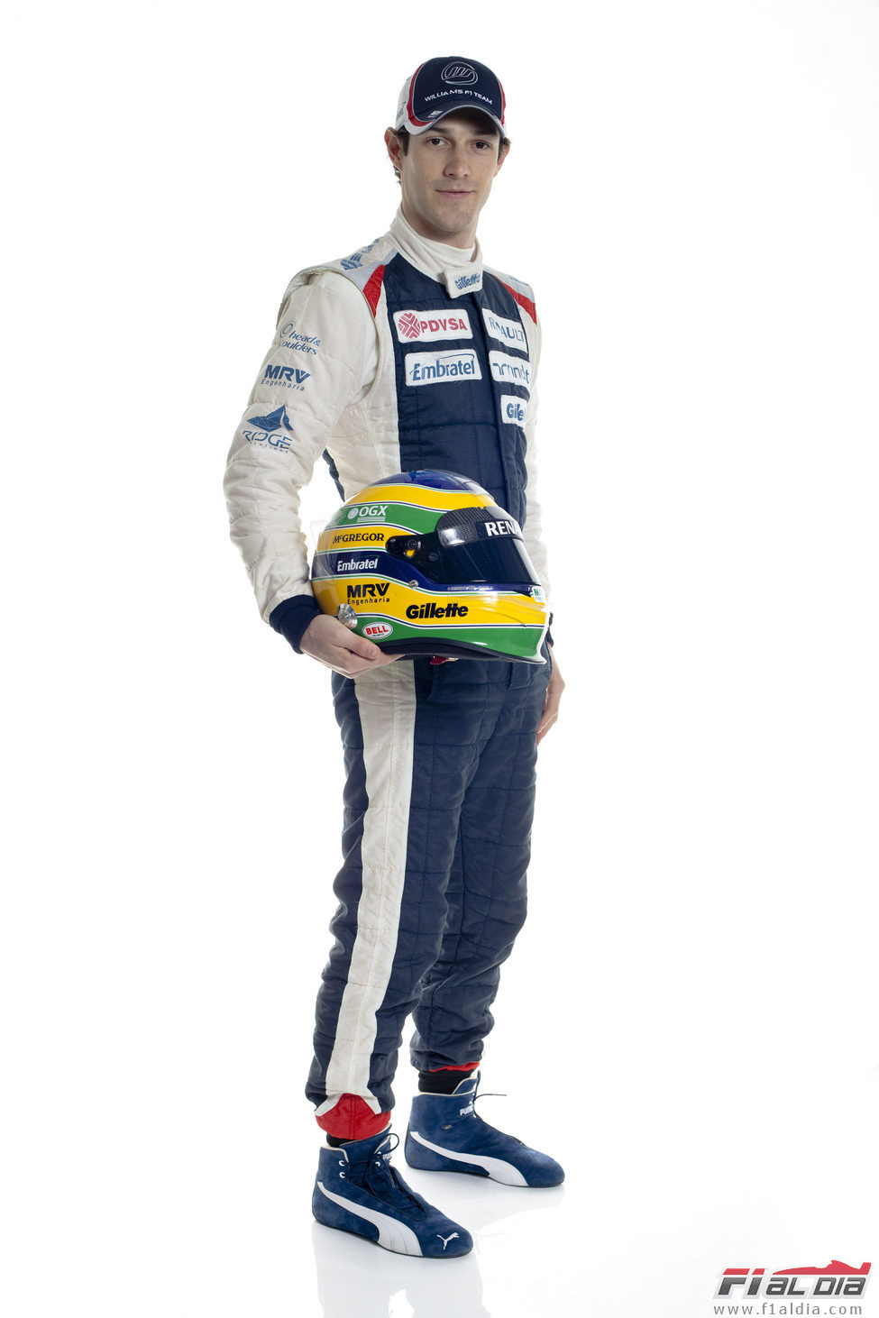 Bruno Senna, piloto de Williams en 2012