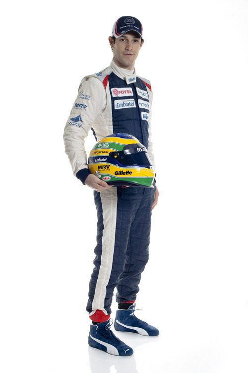 Bruno Senna, piloto de Williams en 2012