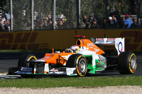 Paul di Resta en la carrera de Melbourne