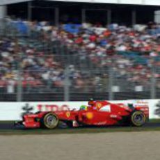 Felipe Massa rueda en Albert Park