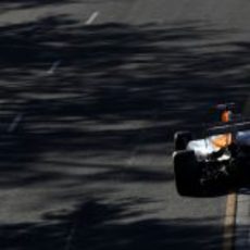 Toma trasera del Force India de Paul di Resta