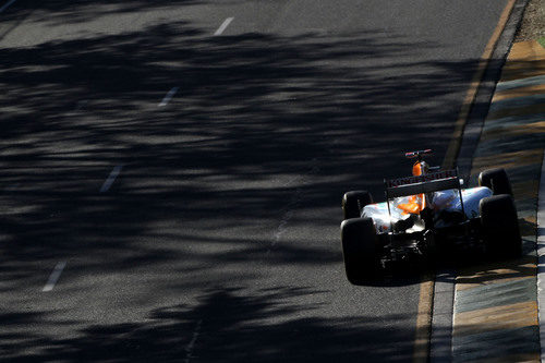 Toma trasera del Force India de Paul di Resta