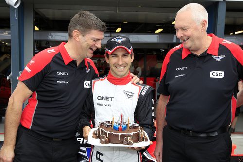 Timo Glock cumple 30 años en el GP de Australia 2012