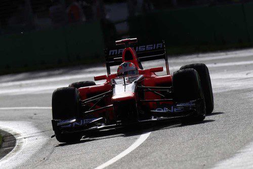 Timo Glock sobre el trazado australiano de Albert Park