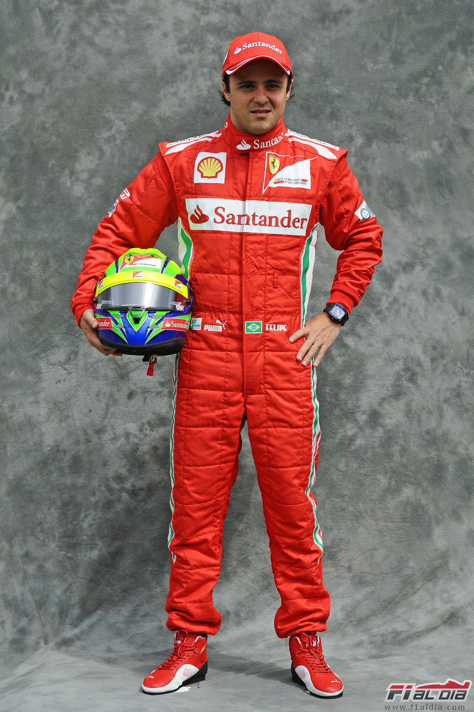 Felipe Massa, con Ferrari en 2012