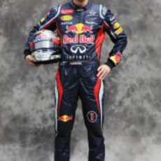 Sebastian Vettel, con Red Bull en 2012