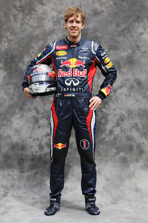 Sebastian Vettel, con Red Bull en 2012