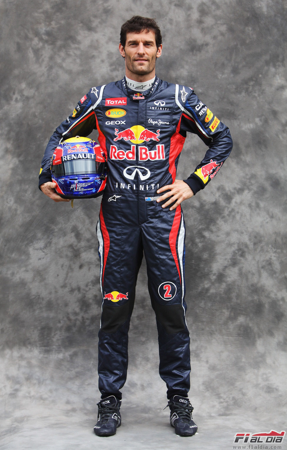 Mark Webber, con Red Bull en 2012
