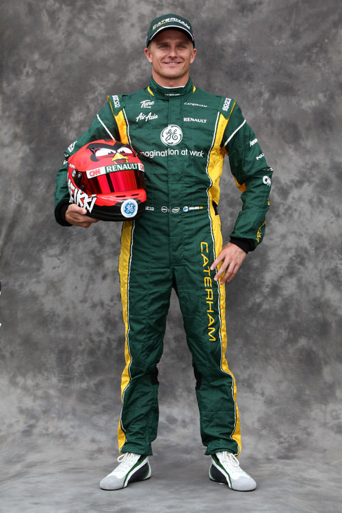 Heikki Kovalainen, con Caterham en 2012