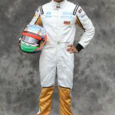 Narain Karthikeyan, con HRT en 2012