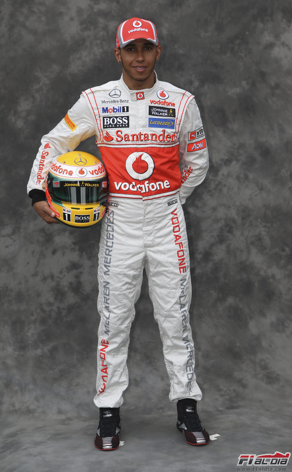 Lewis Hamilton, con McLaren en 2012