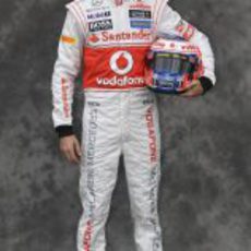 Jenson Button, con McLaren en 2012