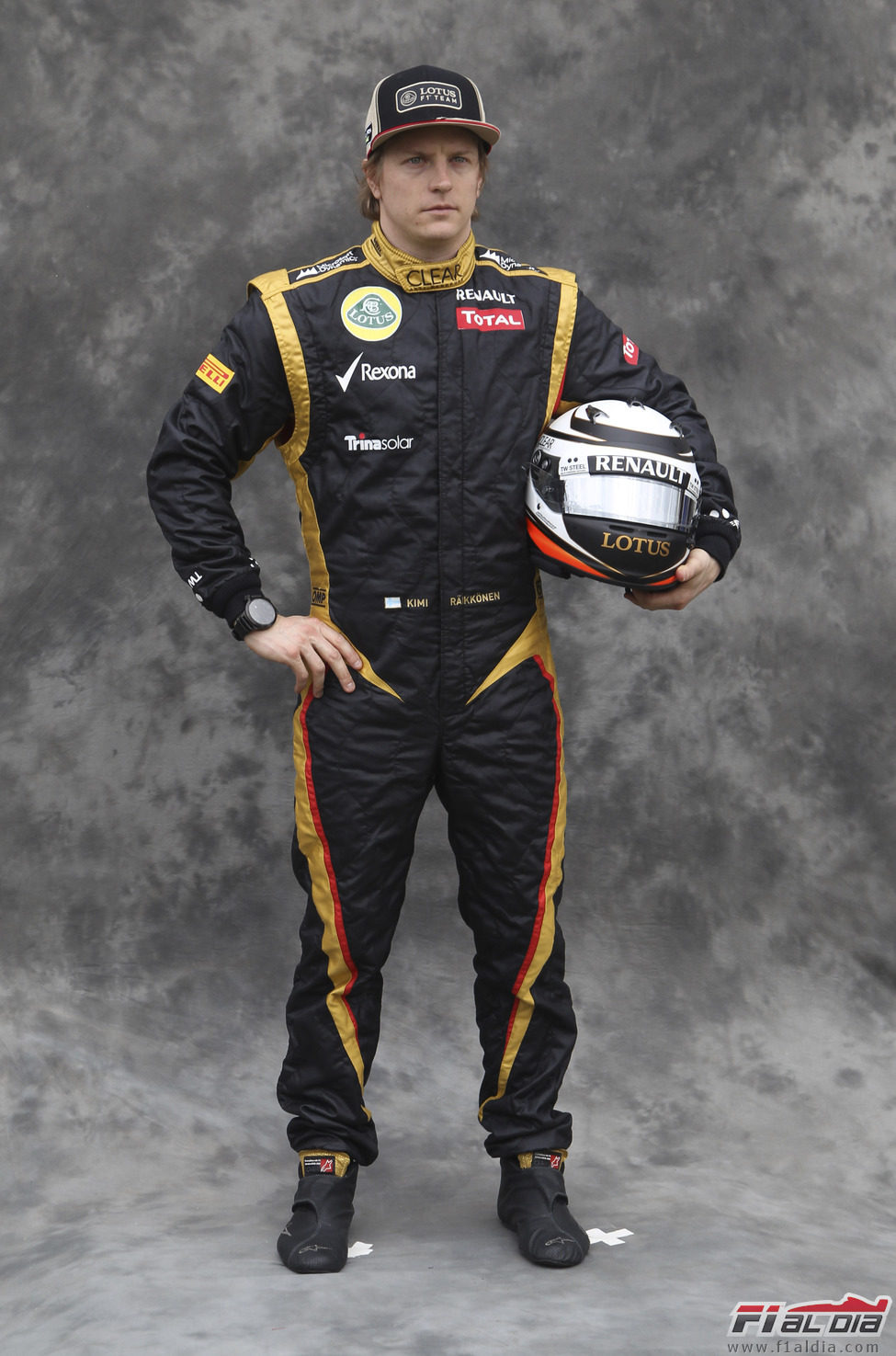 Kimi Räikkönen, con Lotus en 2012