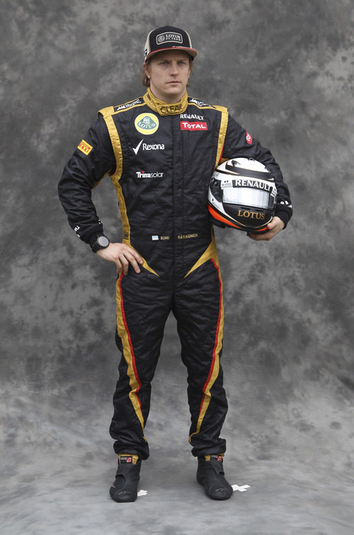 Kimi Räikkönen, con Lotus en 2012