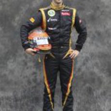 Romain Grosjean, con Lotus en 2012