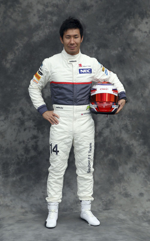 Kamui Kobayashi, con Sauber en 2012