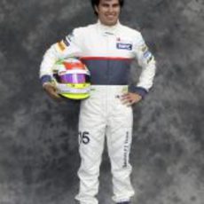 Sergio Pérez, con Sauber en 2012