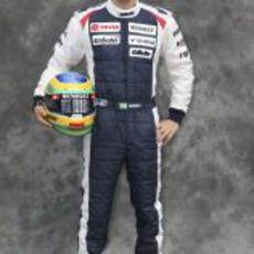 Bruno Senna, con Williams en 2012