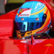 Fernando Alonso mantiene el diseño de su casco