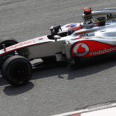 Jenson Button en los libres del GP de Malasia 2012