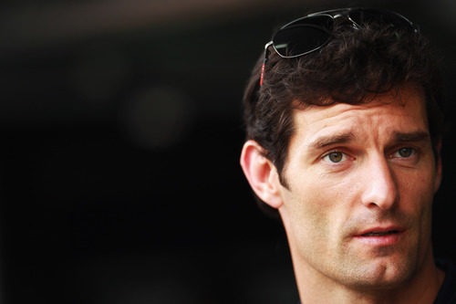 Mark Webber en el circuito de Sepang