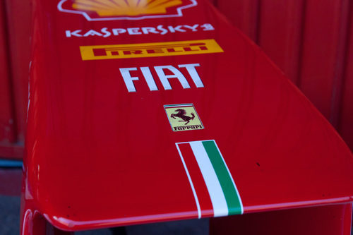Morro del nuevo Ferrari F2012