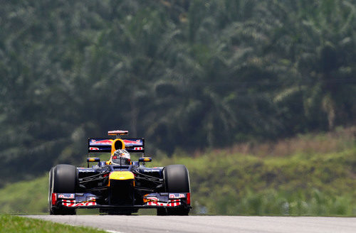 Sebastian Vettel saldrá 5º en el GP de Malasia 2012